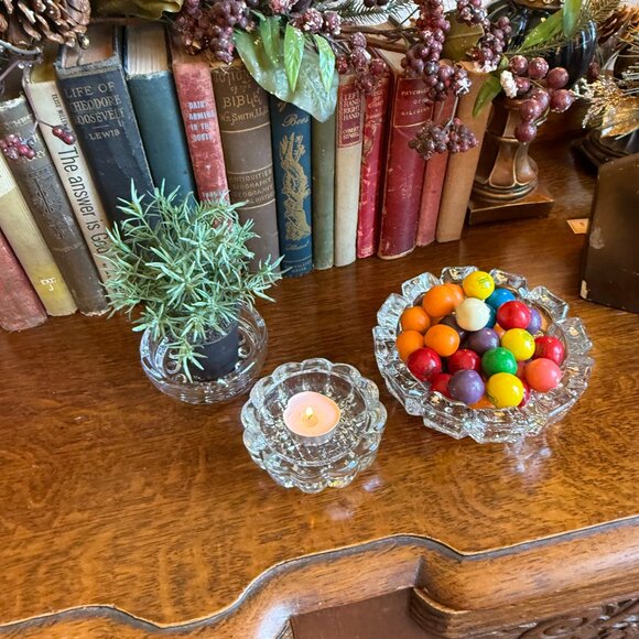 3 Vintage glass ashTRAYS - Picture 14 of 16